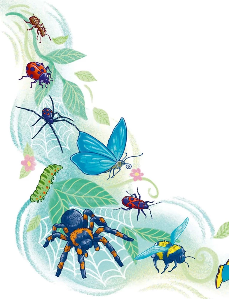 Insects and Spiders. Children's Encyclopedia